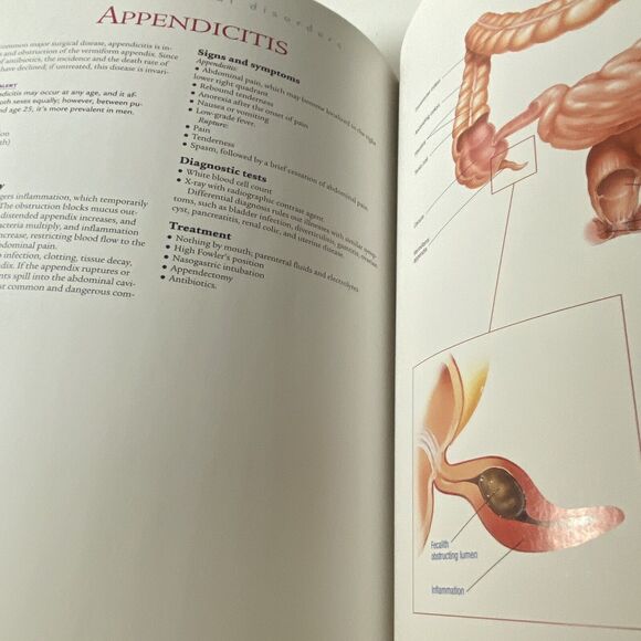 NEW Anatomical Chart Company Atlas of Pathophysiology Hardcover Color Pristine - Picture 12 of 16
